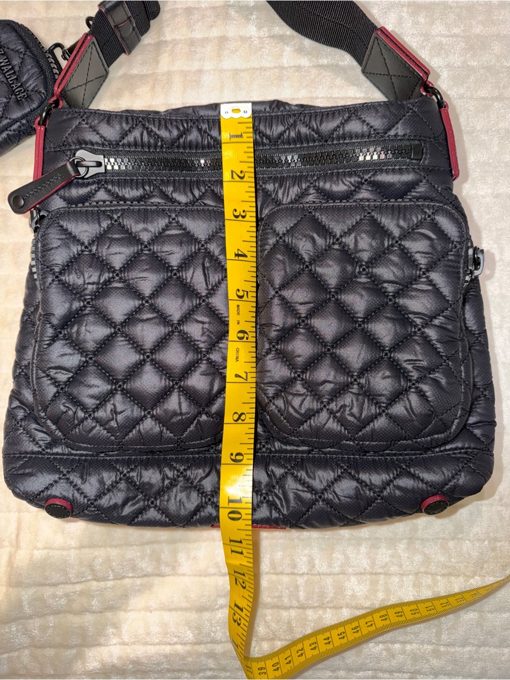 MZ Wallace Quilted Mia in Black - Picture 8 of 12